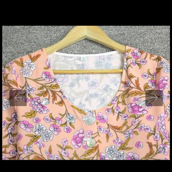 Swingy Prairie Dress by Yobery - Multi-color - size large - Picture 7 of 10